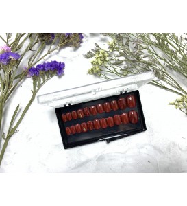 VV Red Classic Press-on-Nails