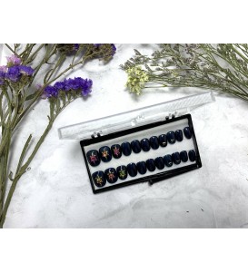 VV Ancient Blue Press-on-Nails