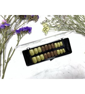 VV Yellow Sand Press-on-Nails