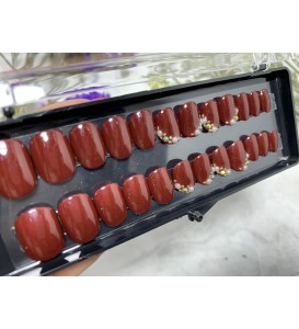 VV Heart Blooms Press-on-Nails